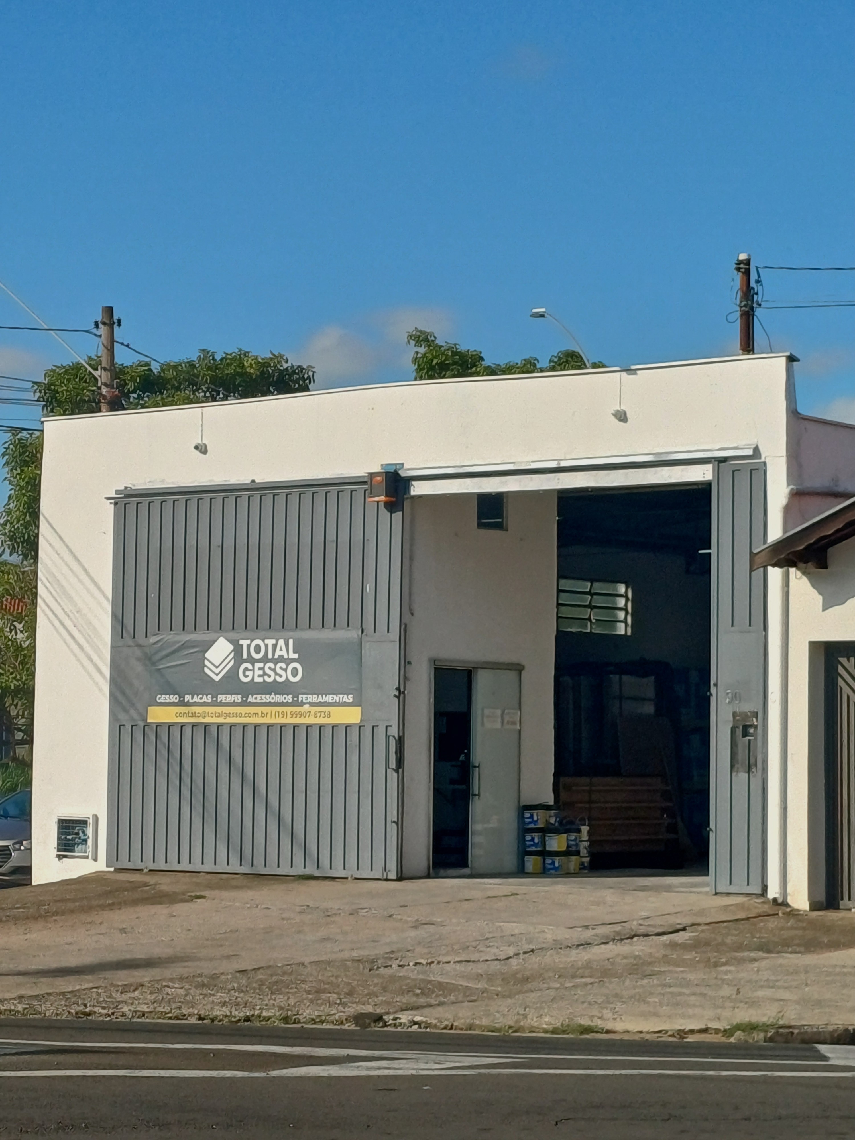 Fachada da Total Gesso